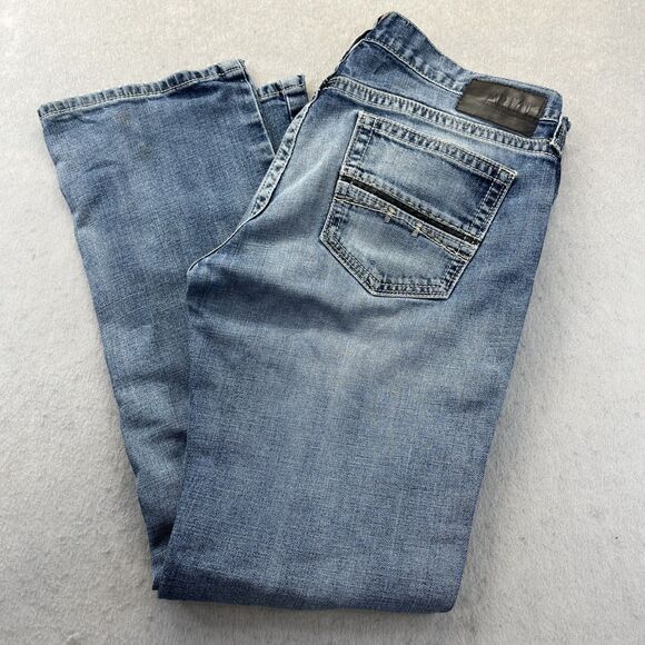 Ariat Other - Ariat M7 Jeans Mens 35x32 Blue Rocker Straight Leg Denim Medium Wash Western